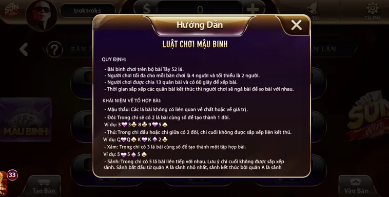 Bí Kíp Đỉnh Cao Về Cách Chơi Mậu Binh Tại SunWin Ăn Tiền Ngay Lập Tức