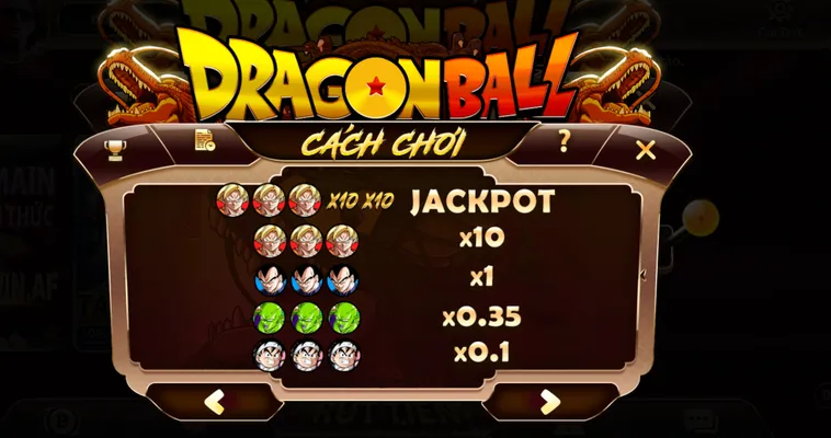 Minigame Dragonball Tại SunWin Chinh Phục Viên Ngọc Rồng Nổ Hũ Lớn