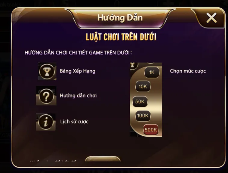 Minigame Trên Dưới Tại SunWin Bí Kíp Đoán Bài Kiếm Tiền Triệu