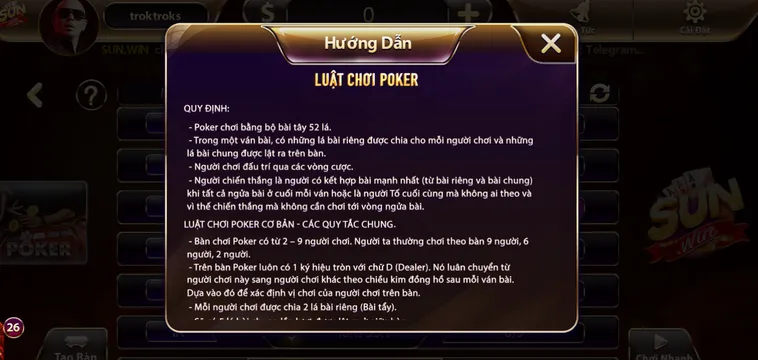 Bật Mí Cách Chơi Poker Tại SunWin Chinh Phục Mọi Giải Đấu Quốc Tế Đỉnh Cao