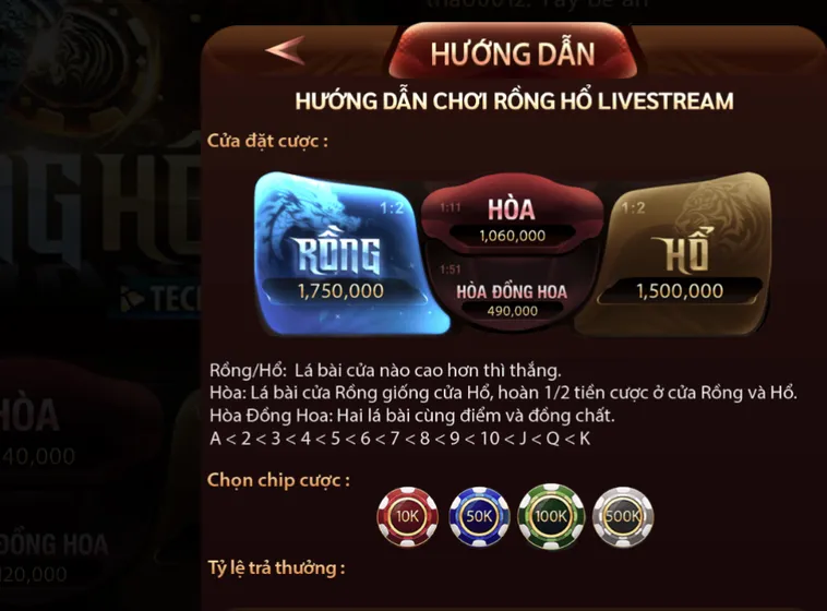 Trải Nghiệm Đẳng Cấp Casino Quốc Tế Với Rồng Hổ Livestream Tại SunWin