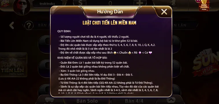Cách Chơi Tiến Lên Miền Nam Tại SunWin Để Trở Thành Cao Thủ Chuyên Nghiệp